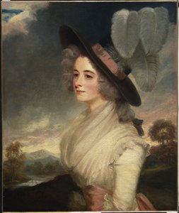ミス・エリザベス・ベレスフォードの肖像、半分の長さ 作： John Hoppner