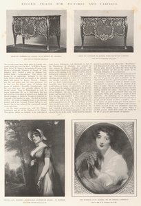 写真とキャビネットの記録的な価格 作： John Hoppner