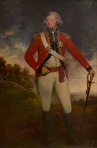 ヨーク公とアルバニー (キャンバスに油彩) 作： John Hoppner