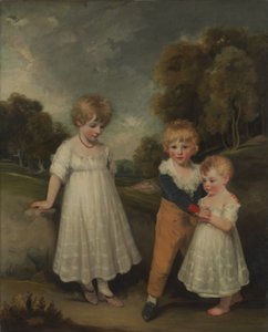 サックヴィルの子供たち 作： John Hoppner