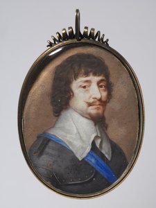 1630年代、フレデリック5世、ボヘミア王、パラティーノ選挙人の肖像 作： John Hoskins