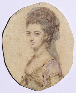 シャーロット・バーティの肖像、ウォーレン、第4アビングドン伯爵夫人、1778年。