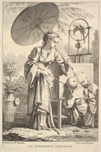 中国の珍品、1741-63年。 作： John Ingram