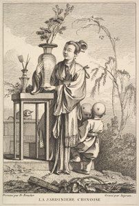 The Chinese Gardener, 1741-63. 作： John Ingram