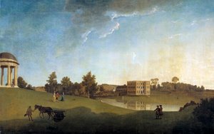 ハルスウェルハウス、サマセット」1764年 作： John Inigo Richards