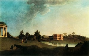 Halswell House and Grounds, Somerset」、1768年頃、1944年。   作： John Inigo Richards