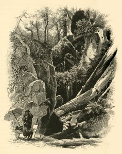 アイスグレン、ストックブリッジ」、1874年 作： John J. Harley