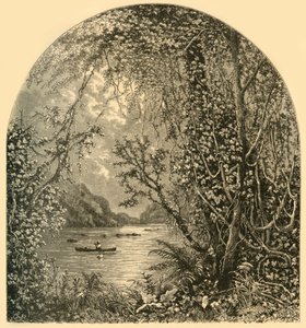 「ハーパーズ フェリーの上のポトマック川」、1870 年頃。 作： John J. Harley