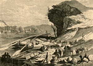 「チャタヌーガのテネシー」、1872年。 作： John J. Harley