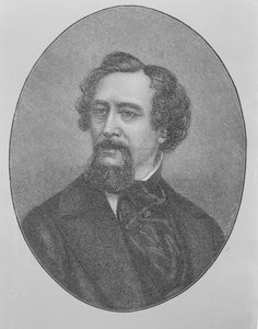 チャールズジョンハッファムディケンズ（1812-70） 作： John Jabez Edwin Paisley Mayall