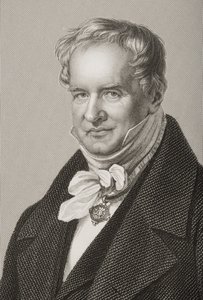 フリードリッヒハインリッヒアレクサンダーフンボルト（1769-1859）、フォンハンボルト男爵、写真からDJパウンドによって彫刻された、著名な人物の応接室、第2巻、ロンドンで出版された1860（engra） 作： John Jabez Edwin Paisley Mayall