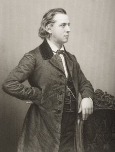 1860年にロンドンで出版された「著名な人物の応接室、第2巻」の写真からDJパウンドが彫刻したヘンリーワードビーチャー（1813-1887） 作： John Jabez Edwin Paisley Mayall