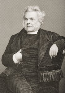 ジョン・エンジェル・ジェームズ（1785-1859）、DJパウンドが1860年にロンドンで出版した「著名な人物の応接室、第2巻」の写真から彫刻