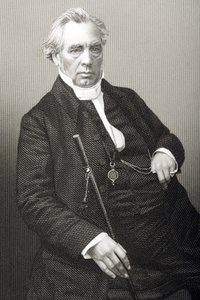 1860年にロンドンで出版された「著名な人物の応接室、第2巻」の写真からDJパウンドによって彫刻されたサミュエルドーランドワディ（1804-76） 作： John Jabez Edwin Paisley Mayall