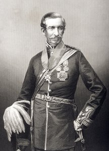アーチデールウィルソン卿（1803-74）は、1860年にロンドンで出版された「著名な人物の応接室、第2巻」の写真から、DJパウンドによって彫刻されました。 作： John Jabez Edwin Paisley Mayall