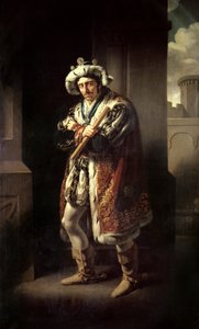 エドマンド・キーン (1787-1833) リチャード 3 世 作： John James Halls