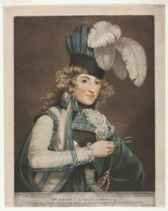ドロシー・ジョーダン、1791年。