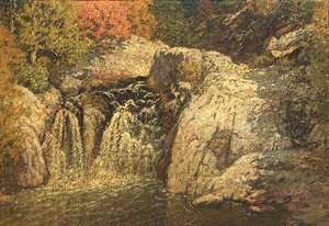 メイン州ノースニューリーフォールズ 作： John Joseph Enneking