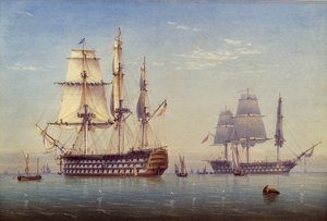 船のライン、1825-1840 作： John Joy