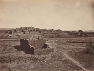 ズニ・プエブロ、1879年。 作： John Karl Hillers