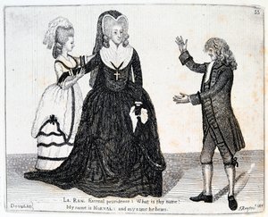 サラ・シドンズ、イギリスの女優、1784年。 作： John Kay