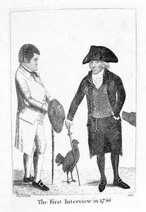 ディーコンブロディとジョージスミスの間の1786年の最初のインタビュー、1788 作： John Kay