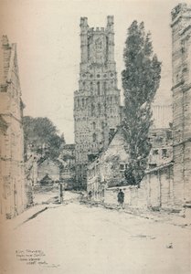 エリータワー、南から、1924 作： John Keppie