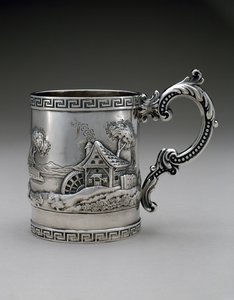 ベビーカップ、c。 1840-1860（シルバー） 作： John Kitts