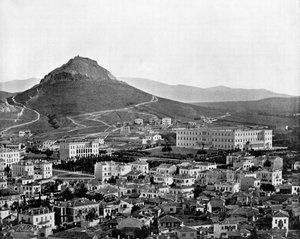 アテネ、ギリシャ、1893年。 作： John L. Stoddard