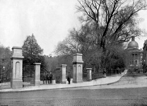 ボストンコモン、ボストン、マサチューセッツ、米国、1893年。 作： John L. Stoddard