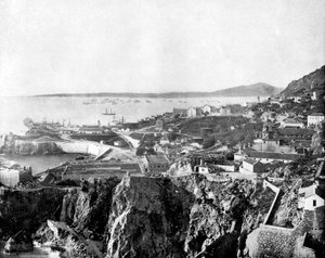 ジブラルタル、1893年。 作： John L. Stoddard