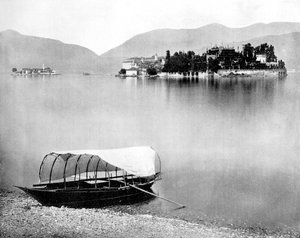 マッジョーレ湖、イゾラベラ、イタリア、1893年。