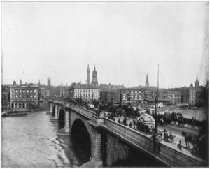 ロンドン橋、ロンドン、19世紀後半