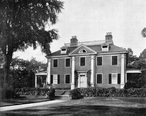 Longfellows House、ケンブリッジ、マサチューセッツ、米国、1893。 作： John L. Stoddard