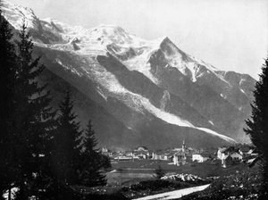 スイス出身のモンブラン、1893年。 作： John L. Stoddard