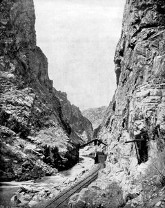 ロイヤルゴージ、コロラド州、アメリカ合衆国、1893年。