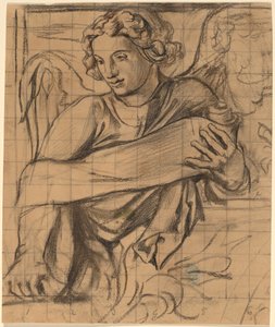 天使 - トリニティ教会の壁画 作： John La Farge