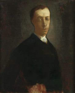 自画像、1864 作： John La Farge or Lafarge