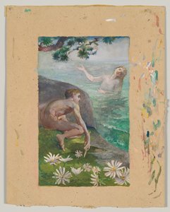  作： John La Farge or Lafarge