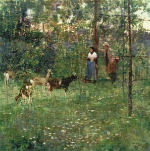 見知らぬ人 作： John Lavery