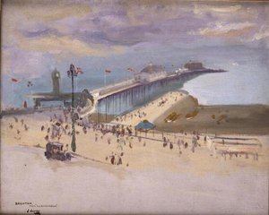 ロイヤルアルビオンからのブライトン 作： John Lavery