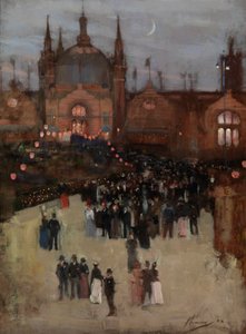 グラスゴー展覧会 作： John Lavery