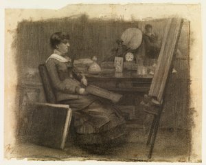 彼女の肖像 作： John Lavery
