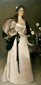 メアリー・バレルの肖像 作： John Lavery
