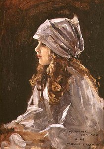 アーティストの娘、アリスの肖像 作： John Lavery