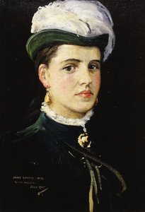 ジェーンレイブリーの死後の肖像画 作： John Lavery