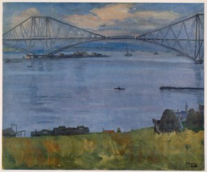 1914年のフォースブリッジ、フロントでのブリティッシュアーティスト、1918年の西部戦線の続き