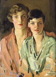 シスターズ、ジョアン、マージョリー 作： John Lavery