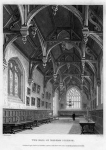 ホールオブワダムカレッジ、オックスフォード大学、1836年。
