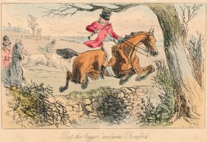 乞食のロートはロムフォードを叫ぶ」1865年アーティスト。ジョン・リーチ、ハブロット・ナイト・ブラウン 作： John Leech, Hablot Knight Browne